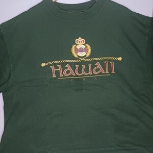 Vintage Single Stitch Sof Tee Hawaii USA T Shirt.